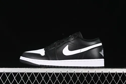 All categories Air Jordan Jordan series basketball shoes Air Jordan 1 Low Air Jordan 1 Low AJ1 Joe 1 black and white low-top retro basketball shoes 553558-043